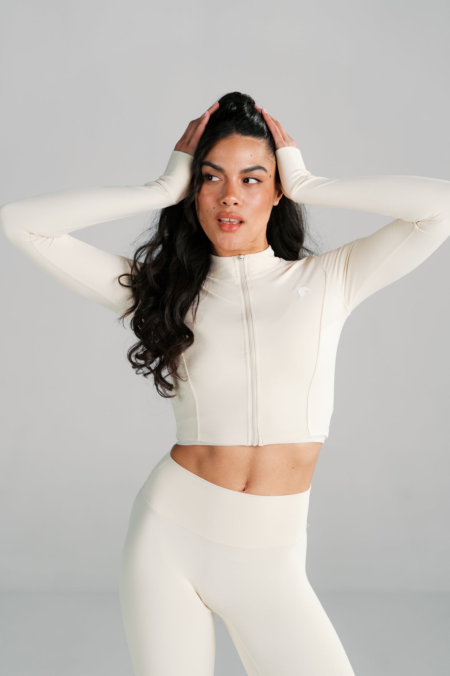 Cropped Zip Jacket