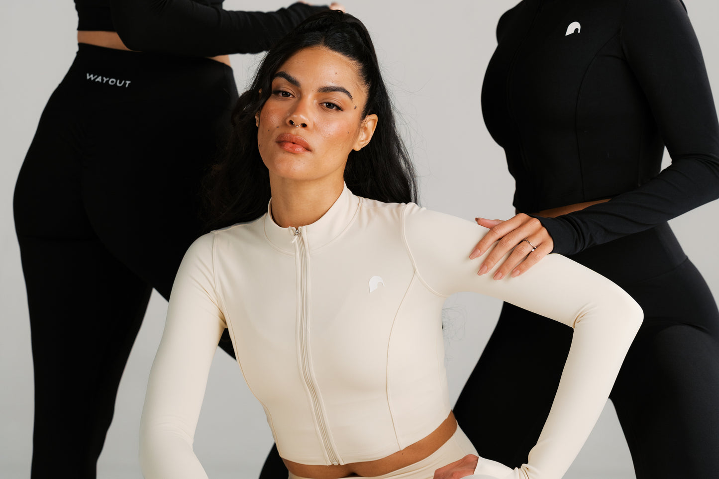 Cropped Zip Jacket