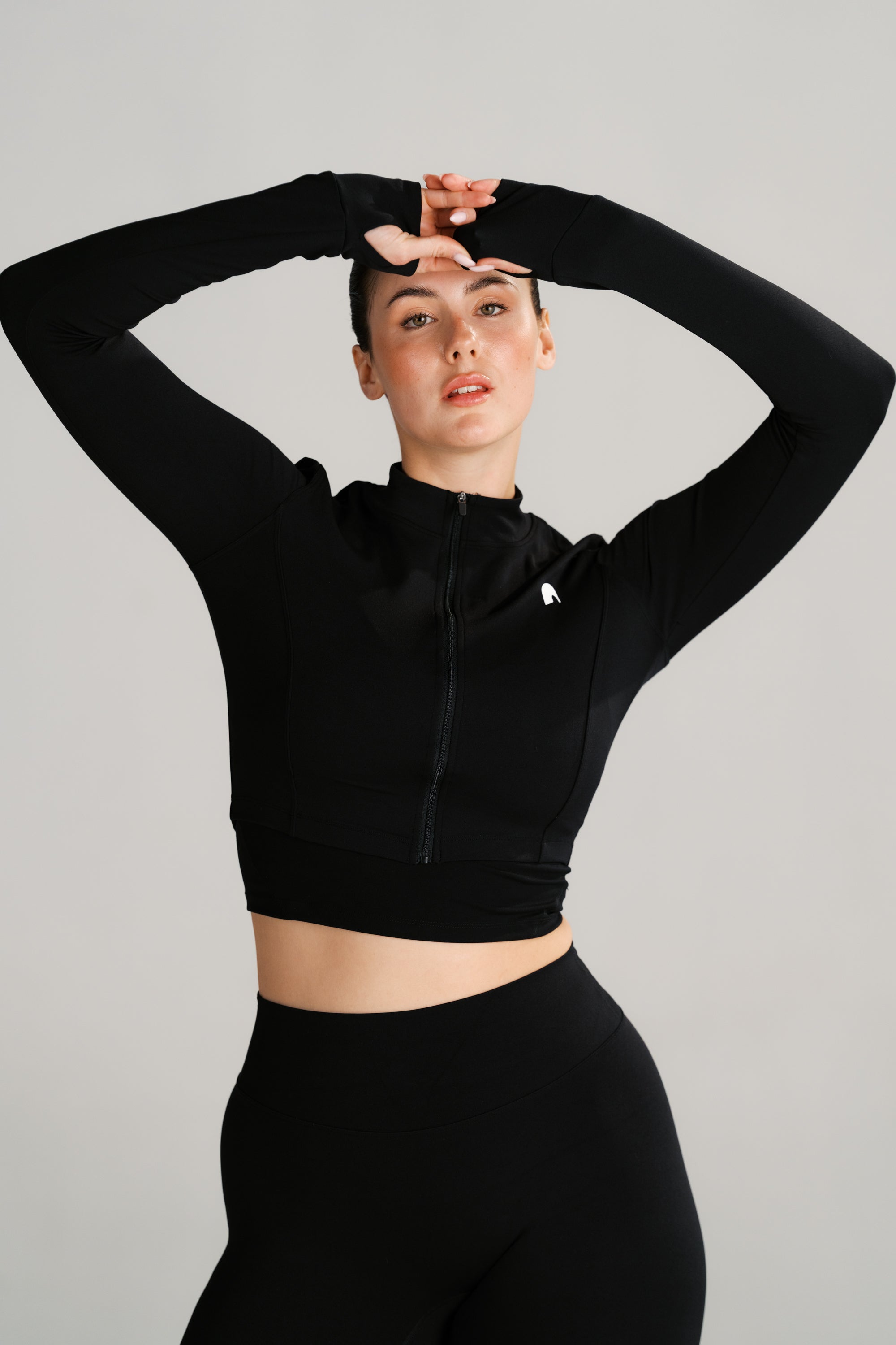 Cropped Zip Jacket