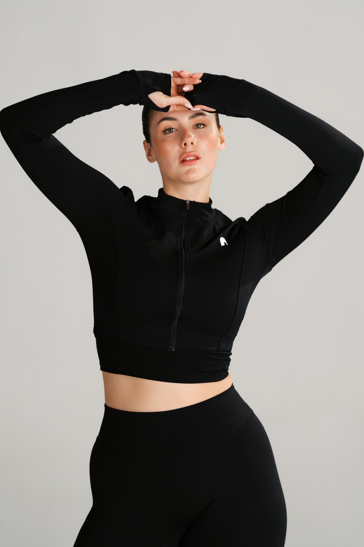 Cropped Zip Jacket