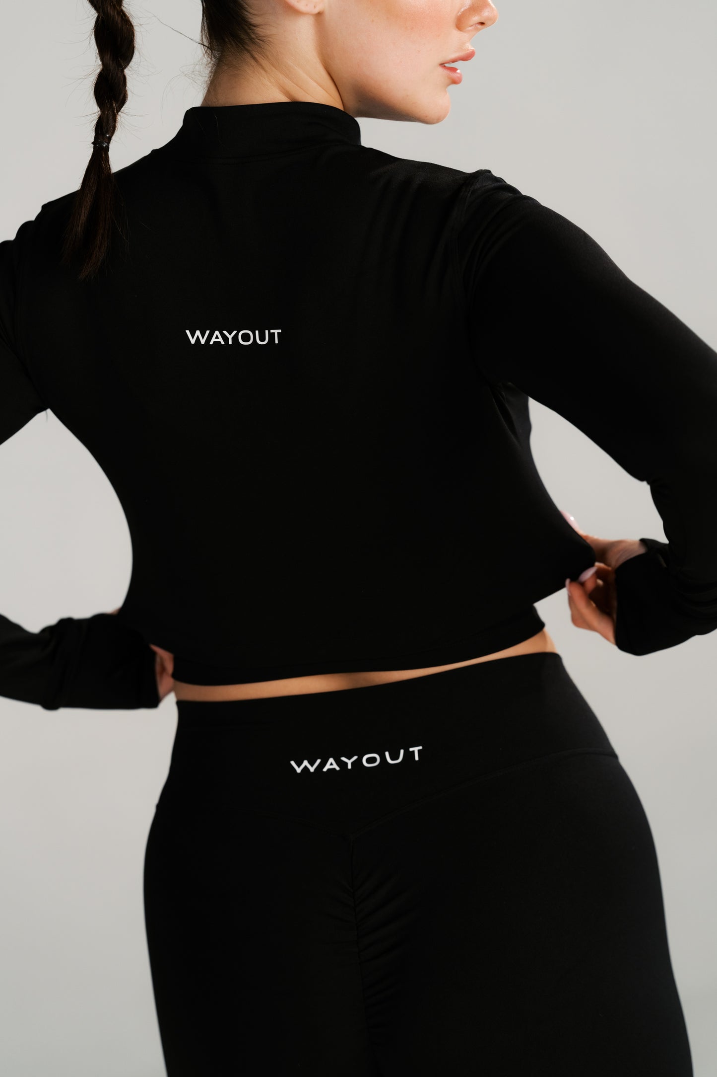 Cropped Zip Jacket