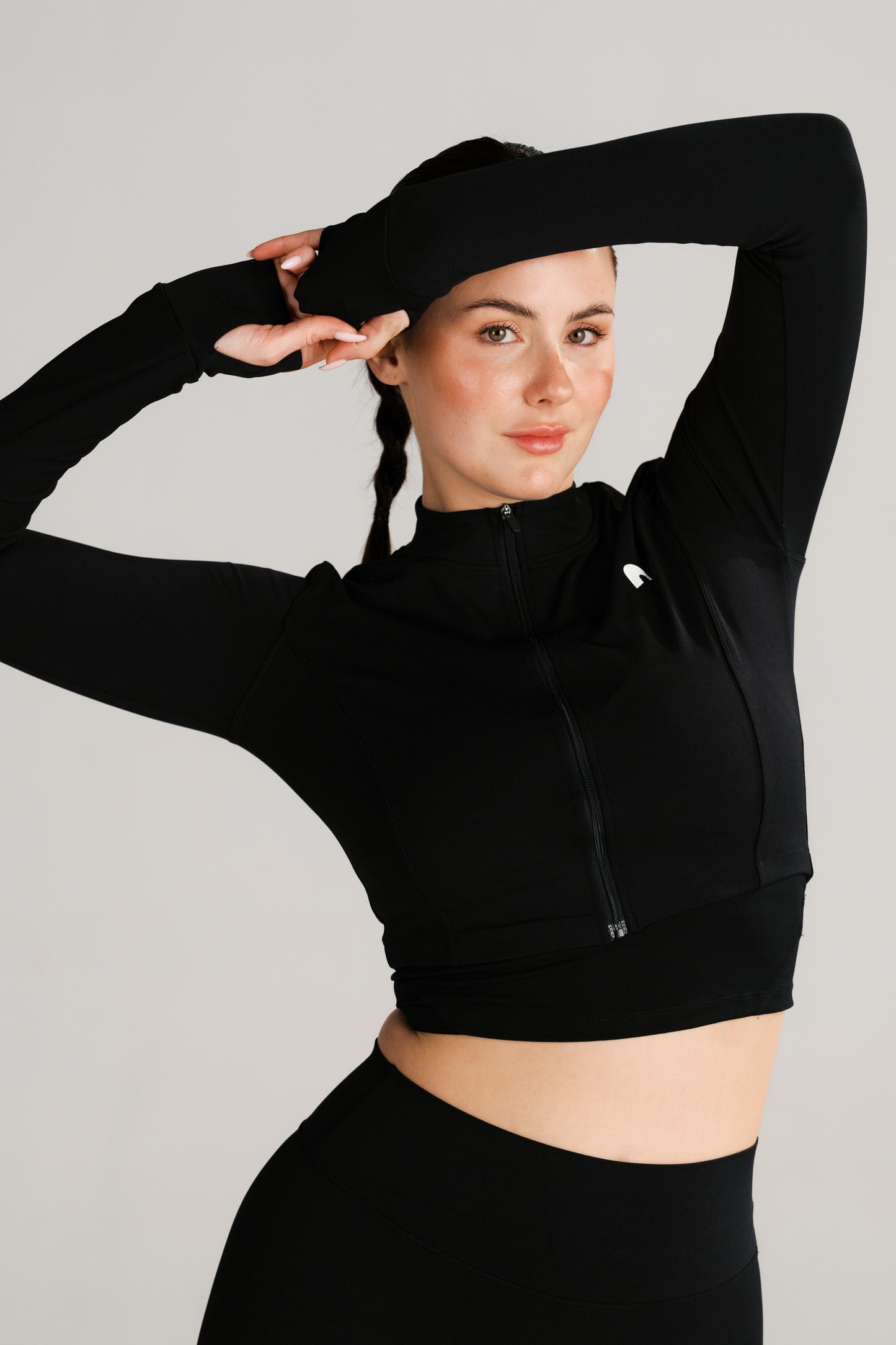 Cropped Zip Jacket