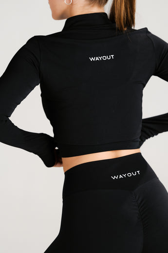 Cropped Zip Jacket