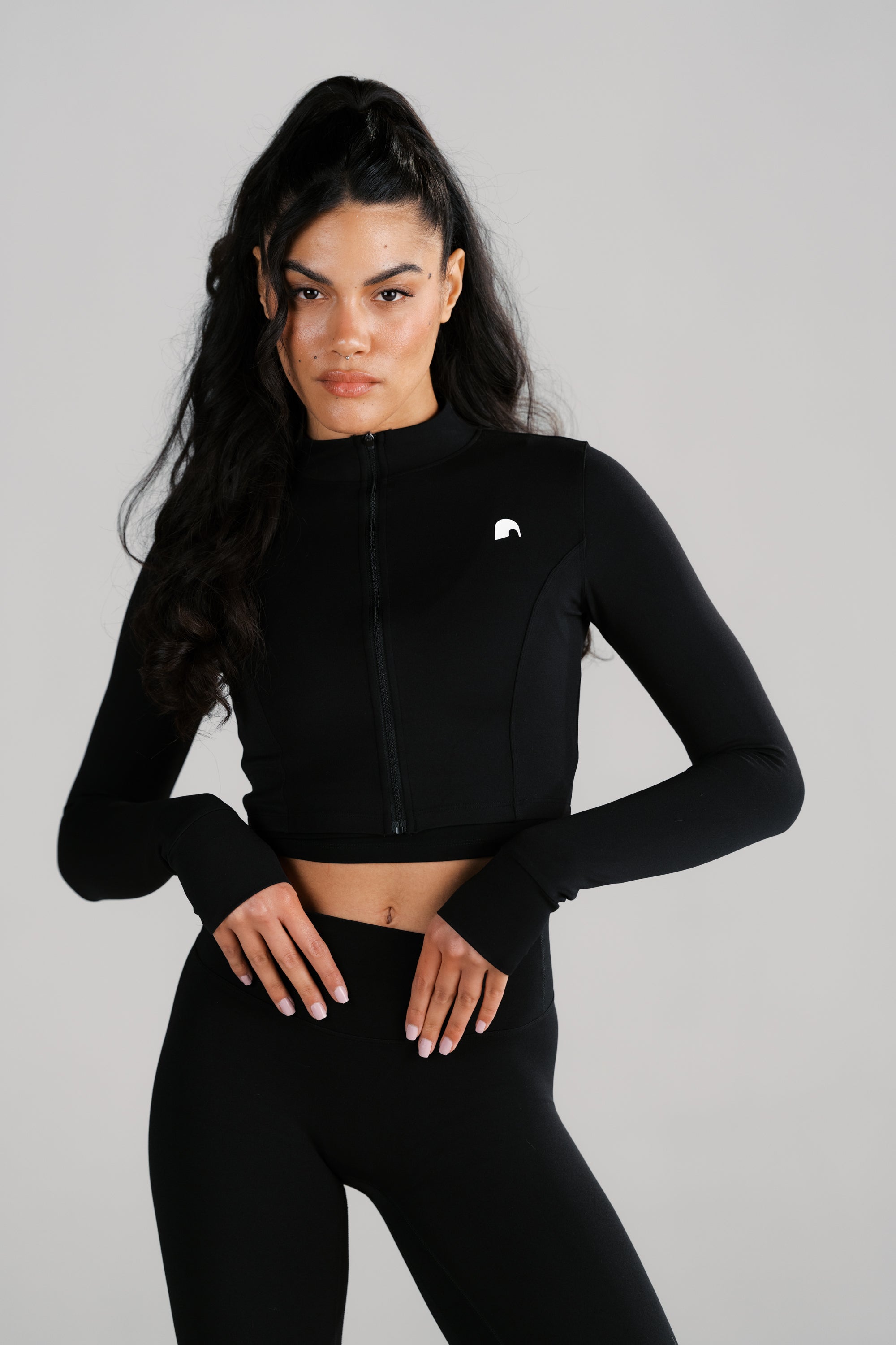 Cropped Zip Jacket