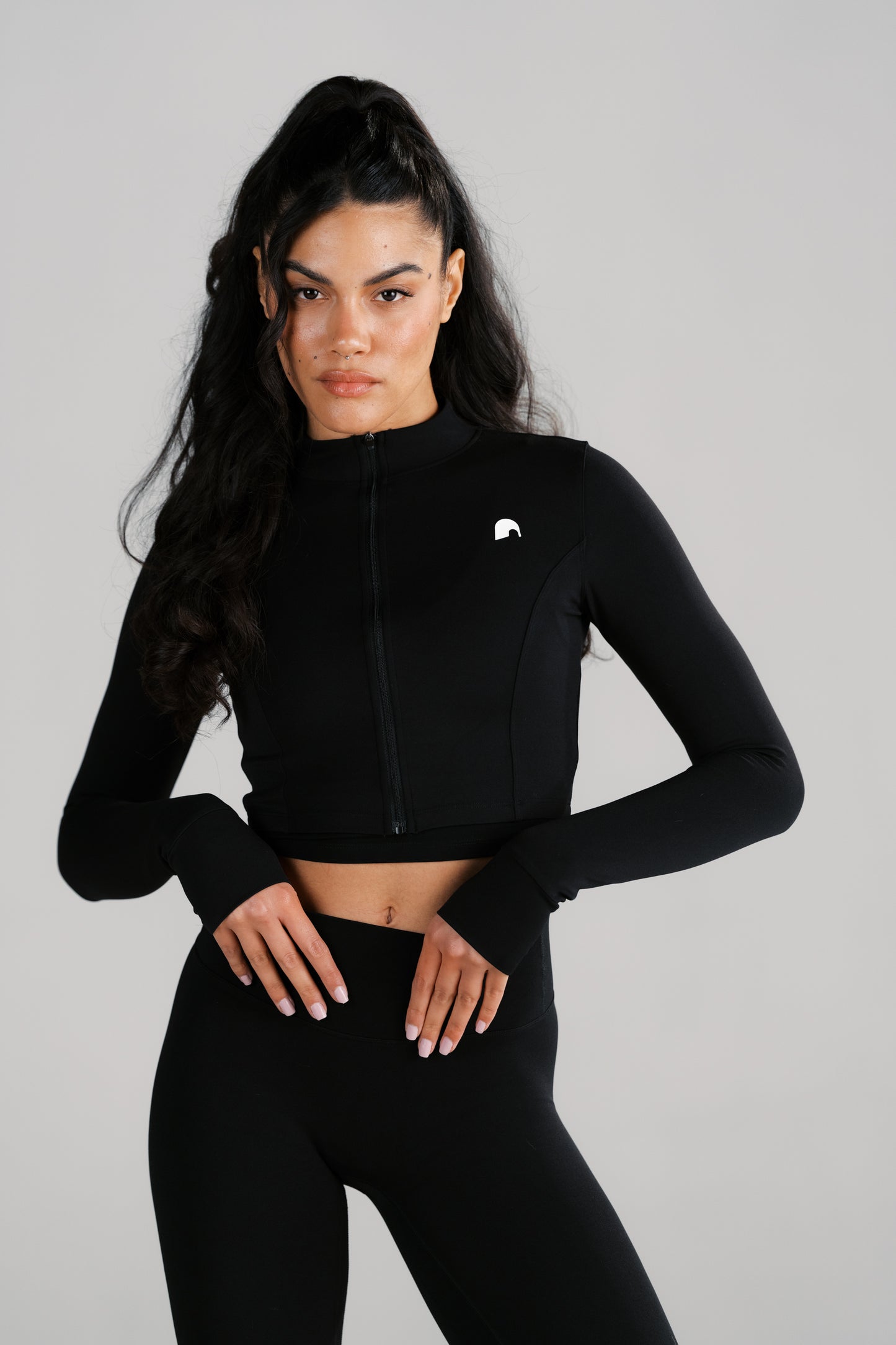 Cropped Zip Jacket