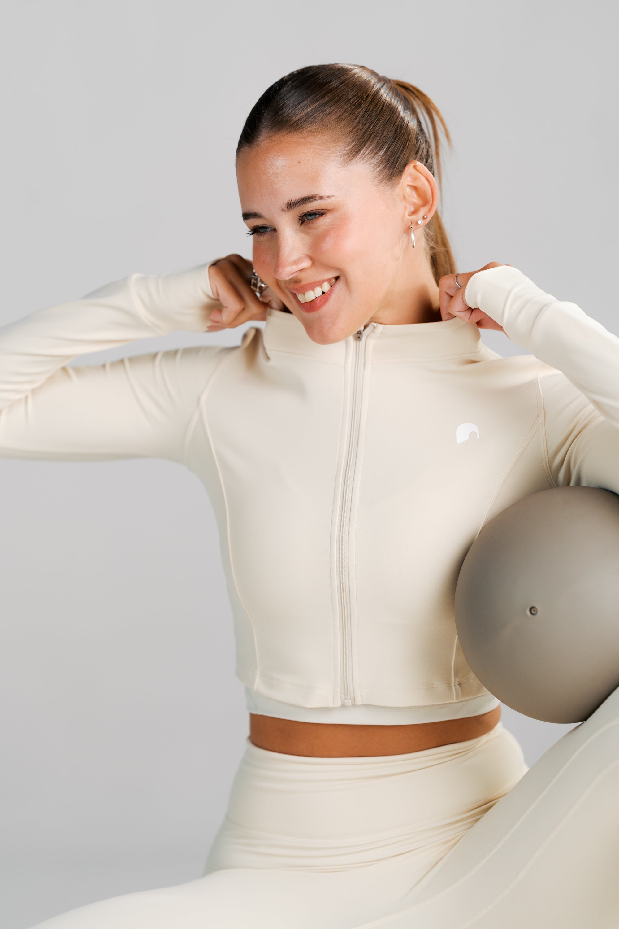 Cropped Zip Jacket