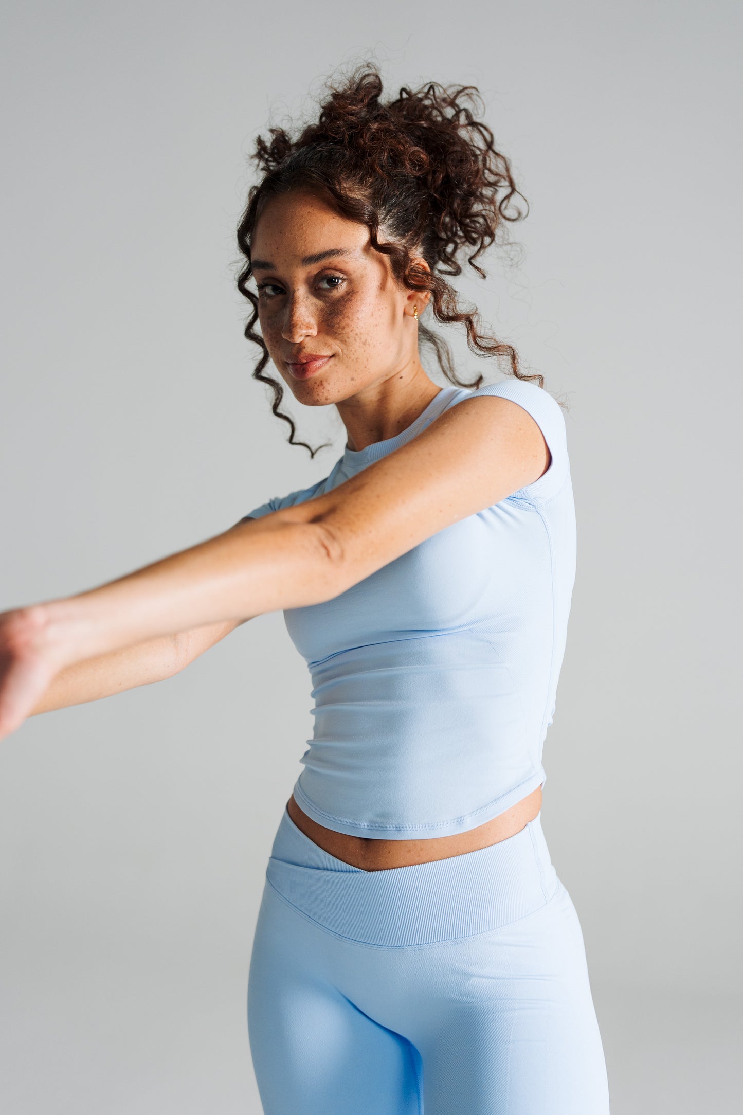 V Waist Flare Pants