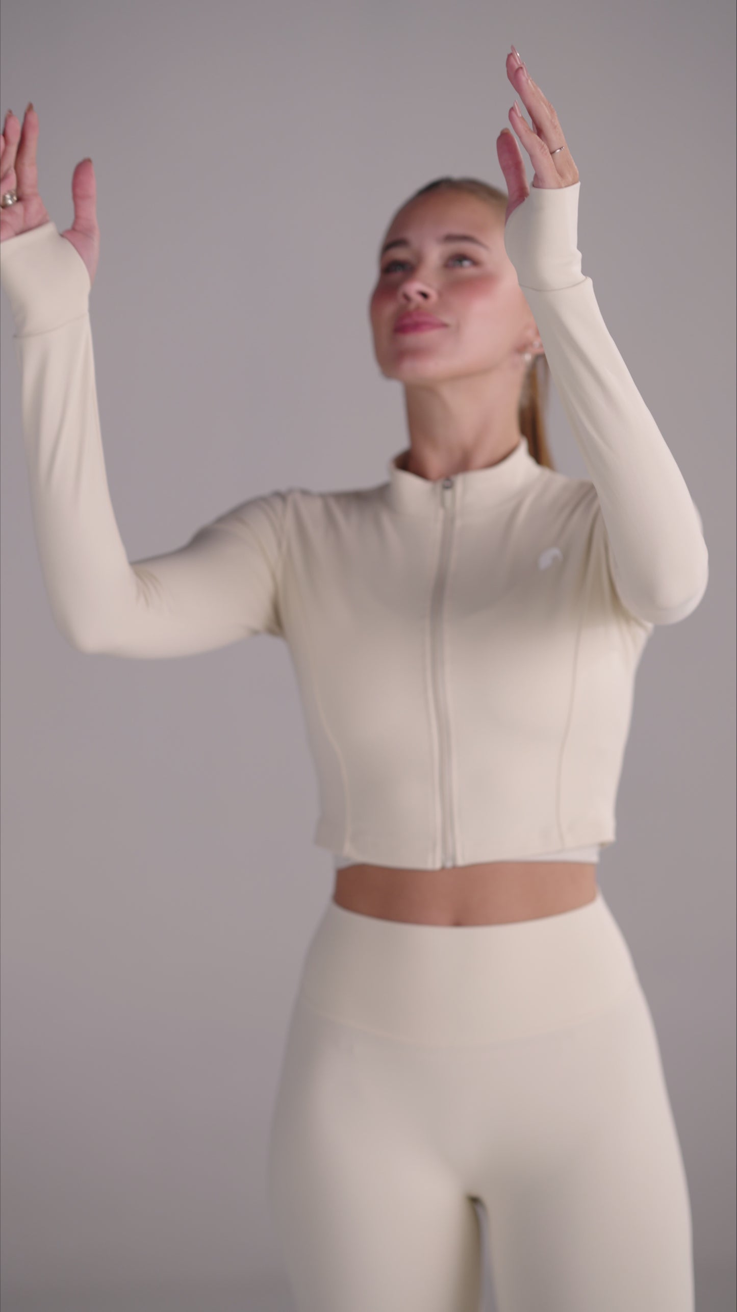 Cropped Zip Jacket